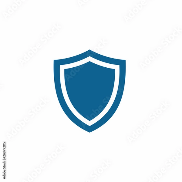 Obraz shield icon vector
