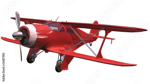 Fototapeta avion bi-plan