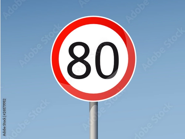 Obraz 80kmh