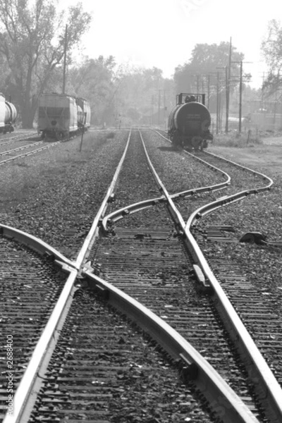 Obraz railway tracks