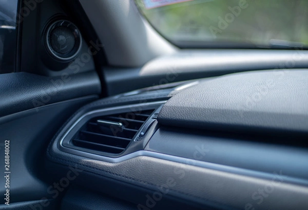 Obraz The air in the car black color.