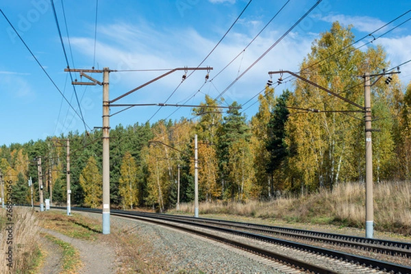 Obraz Country railroad