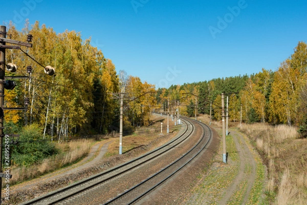 Obraz Country railroad