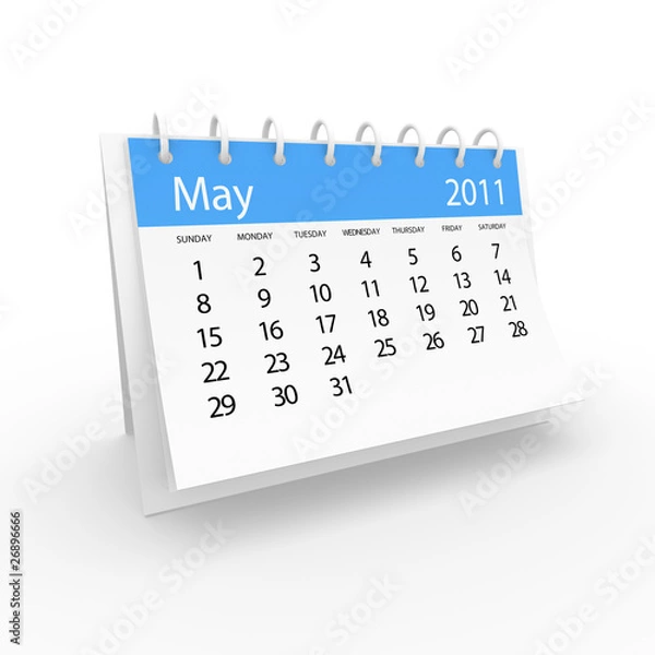 Obraz 2011  calendar may