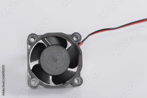 Obraz Electric motor for temperature dissipation