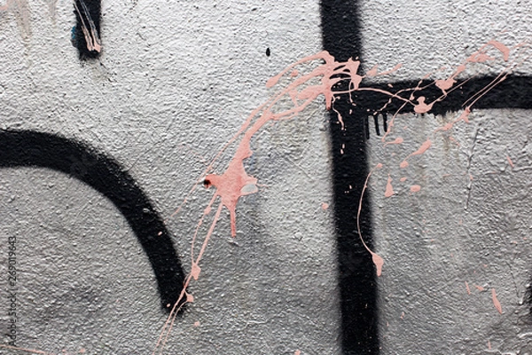 Obraz Fond Graffiti éclaboussure