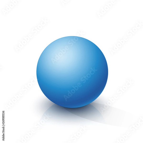 Obraz Blue sphere