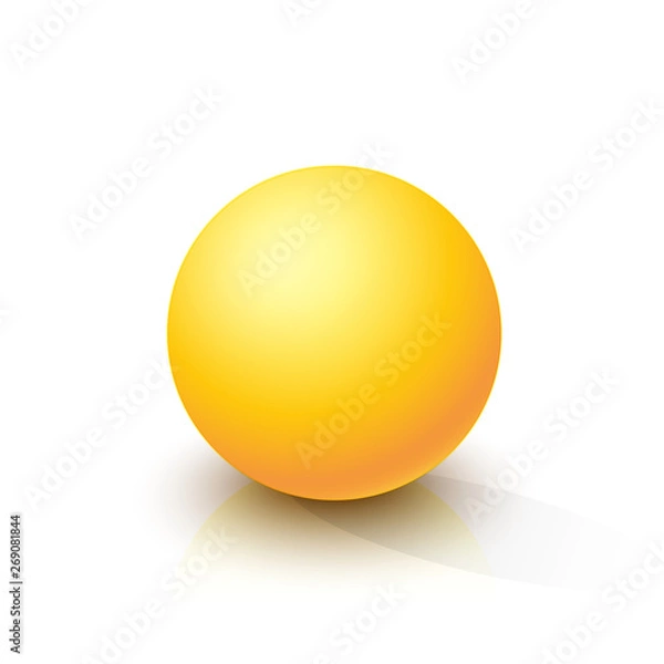 Obraz Yellow sphere