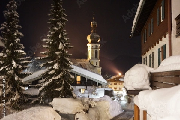 Obraz Kirche im Winter