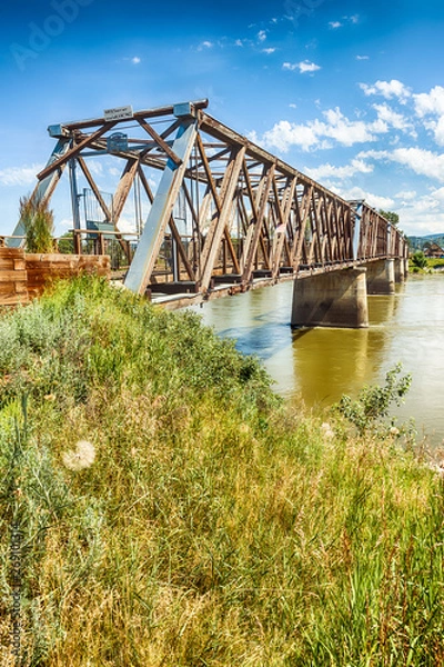 Obraz Fraser Bridge, Quesnel BC, Canada