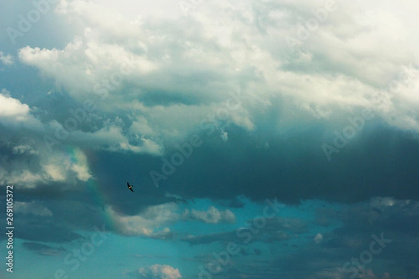 Obraz Storm clouds backgrounds