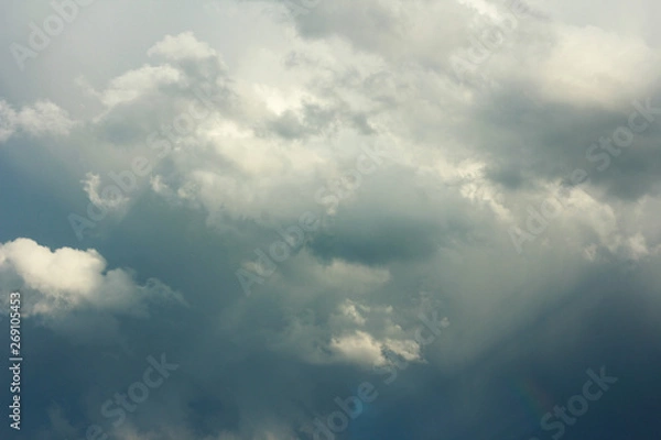 Obraz Storm clouds backgrounds