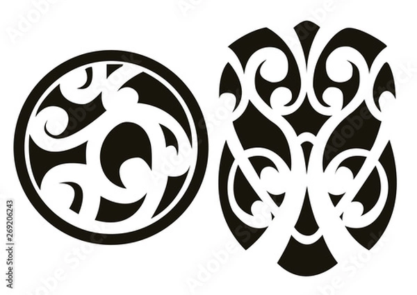 Obraz polinesian ornament