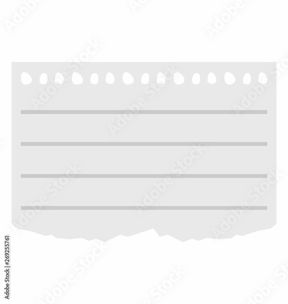 Obraz Writing Paper Vector