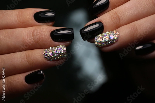 Fototapeta Stylish manicure nails