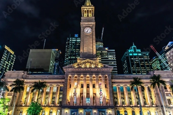 Obraz Brisbane city hall