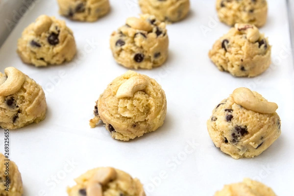 Obraz Cookie ingredients