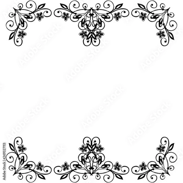 Fototapeta Vector illustration various decoration with various pattern
