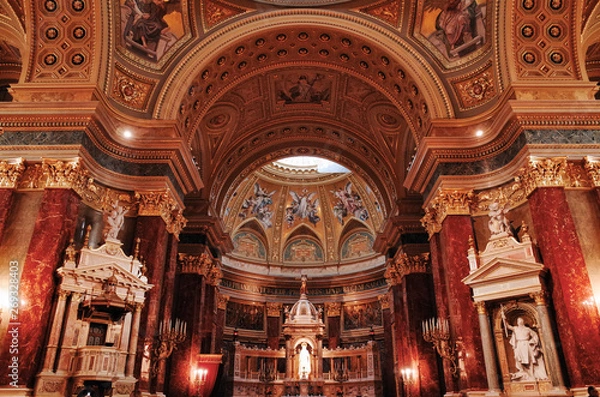 Obraz St. Stephen Basilica in Budapest