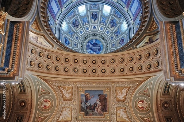 Obraz St. Stephen Basilica in Budapest
