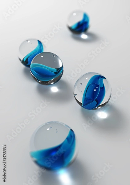 Obraz Billes de verre 1