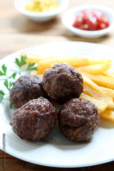 Fototapeta Meatballs