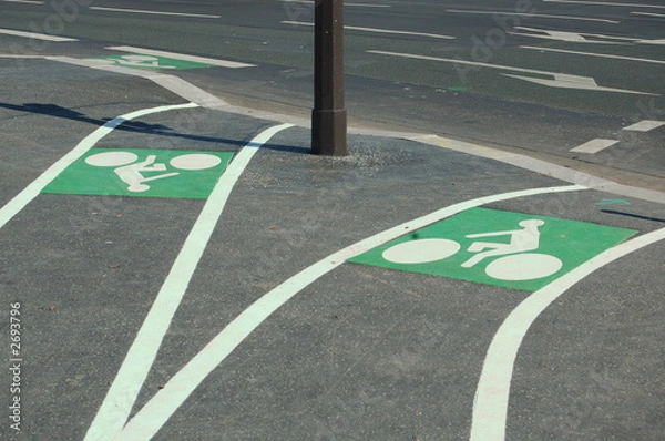 Obraz piste cyclable