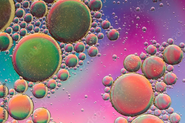 Obraz Colorful psychedelic abstract background