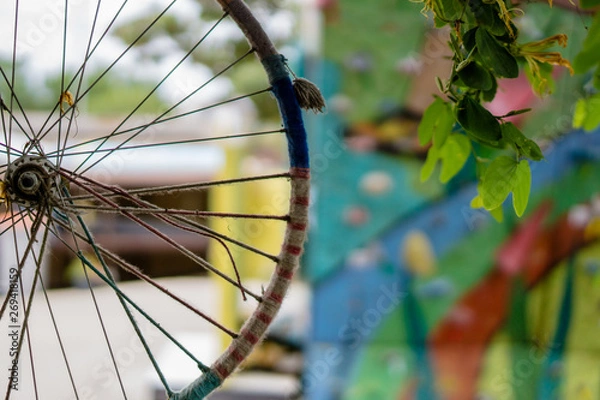Obraz bicycle on a tree