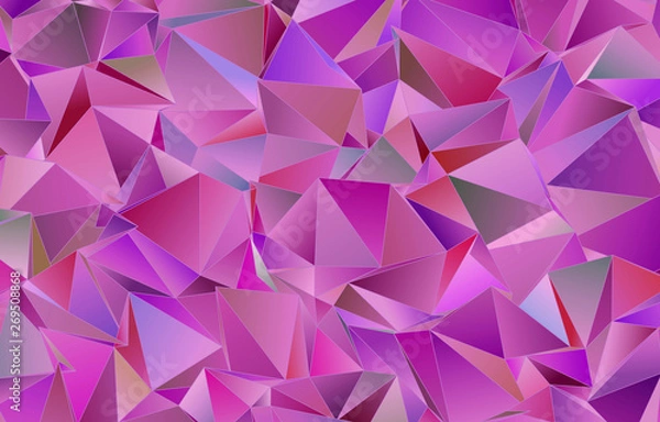 Fototapeta Abstract Low-Poly background. triangulated texture. Design 3d. Polygonal geometrical pattern. Triangular modern style