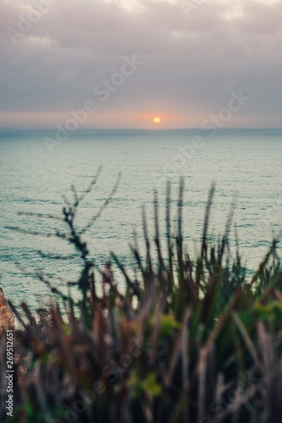 Obraz sunset over ocean