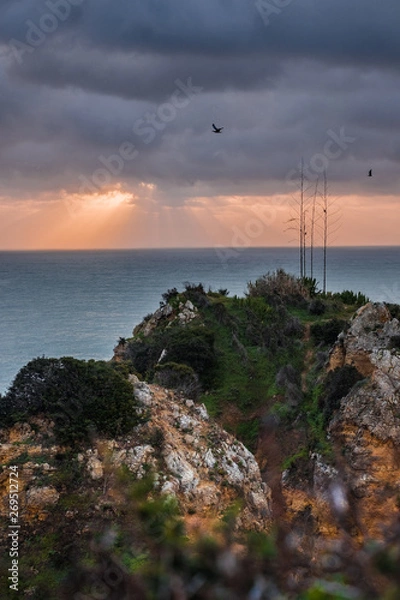 Obraz sunset over sea
