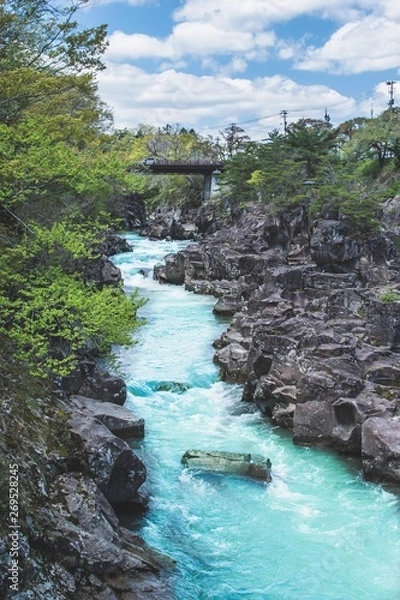 Fototapeta 厳美渓