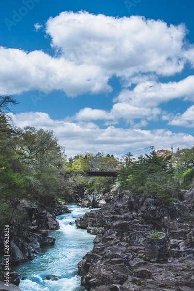 Fototapeta 厳美渓