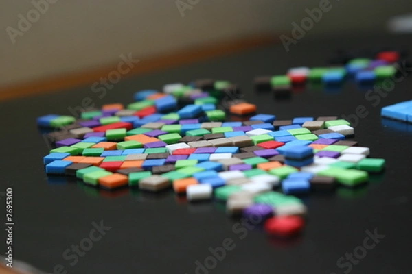 Obraz mosaïque de couleur