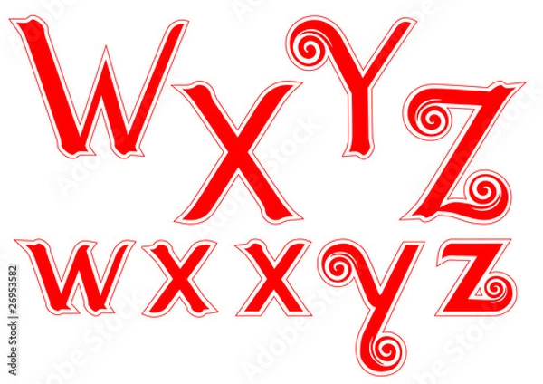 Obraz Candy Cane Swirl WwXxYyZz