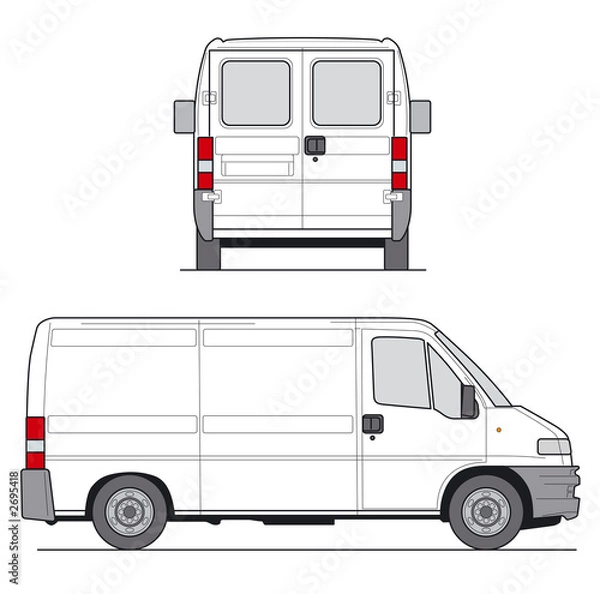 Fototapeta van vector