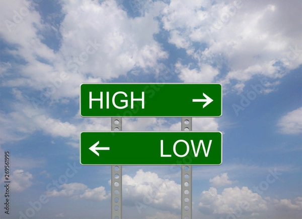 Fototapeta high low