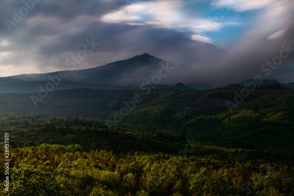 Obraz dramatic etna