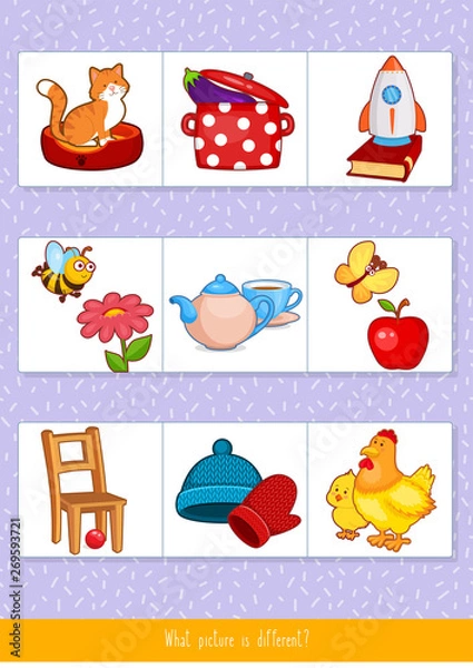 Obraz Find a different picture