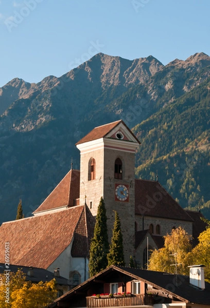 Obraz Church of Scena / Schenna