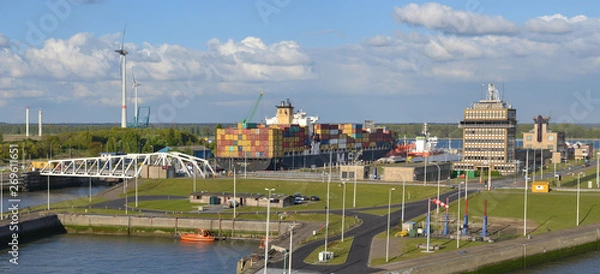 Obraz Kieldrechtsluis