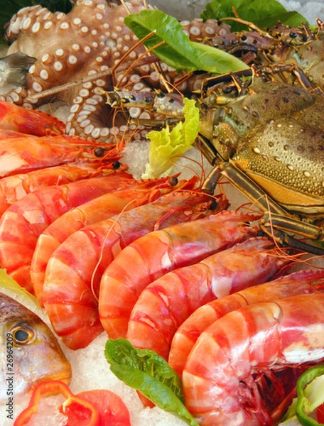 Obraz fresh seafood