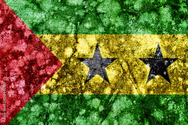 Obraz Macro grunge flag