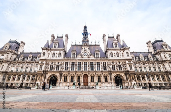 Fototapeta パリ市庁舎