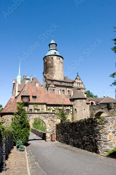 Obraz Leśna, Czocha, Polska