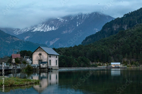 Obraz embalse de pineta, bielsa huesca