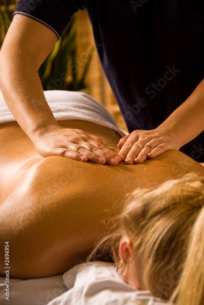 Obraz back rub