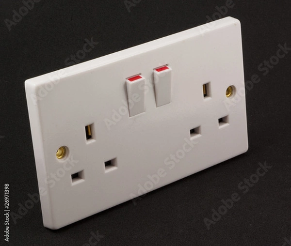 Obraz double plug socket