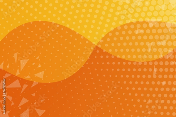 Fototapeta abstract, orange, yellow, light, sun, illustration, design, wallpaper, summer, backgrounds, art, graphic, wave, color, pattern, bright, texture, line, red, hot, lines, sunlight, gradient, waves, back